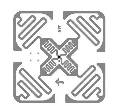 860-960Mhz Monza 4E Paper UHF RFID Labels