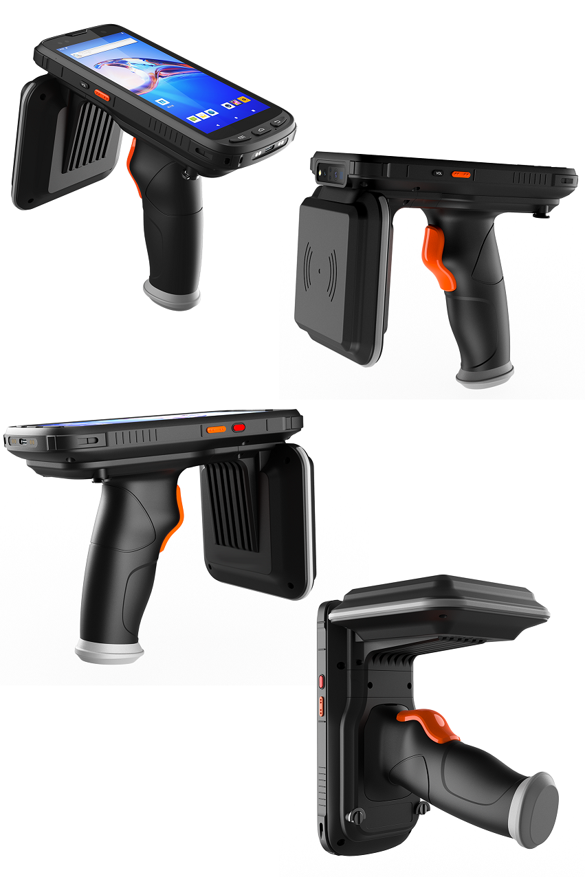 UHF RFID Handheld Reader Ultra Long Reading Distance JT973 Suppliers