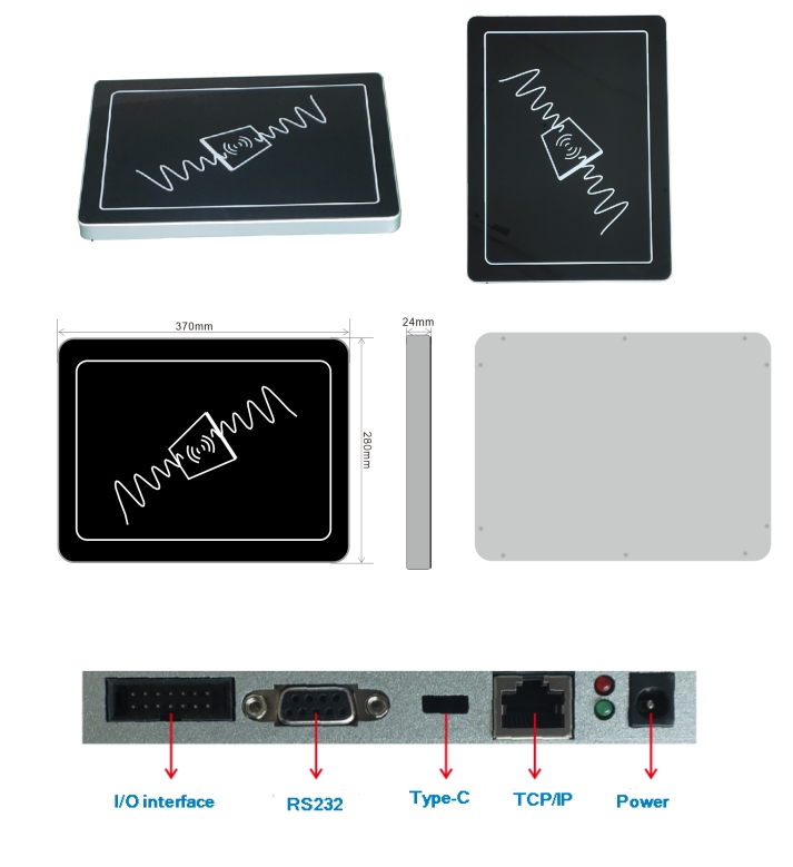 RFID/NFC Desktop Reader Library Reader