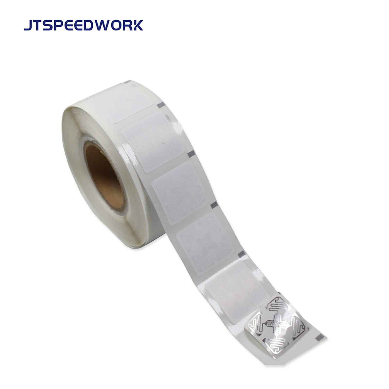 JT-IH47 50*50mm UHF RFID 860-960MHz UCODE 9 Sticker Label Tag