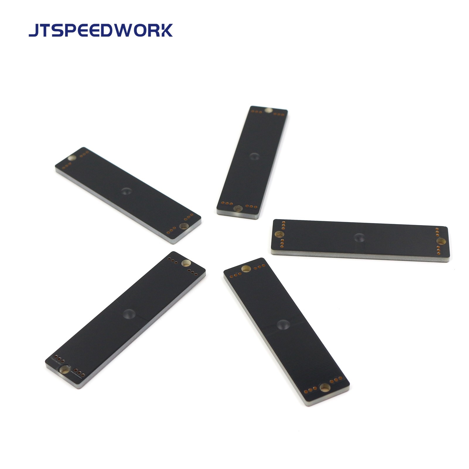 JT-K8020 80*20*3mm PCB UHF RFID On metal Tag For Warehouse Management System