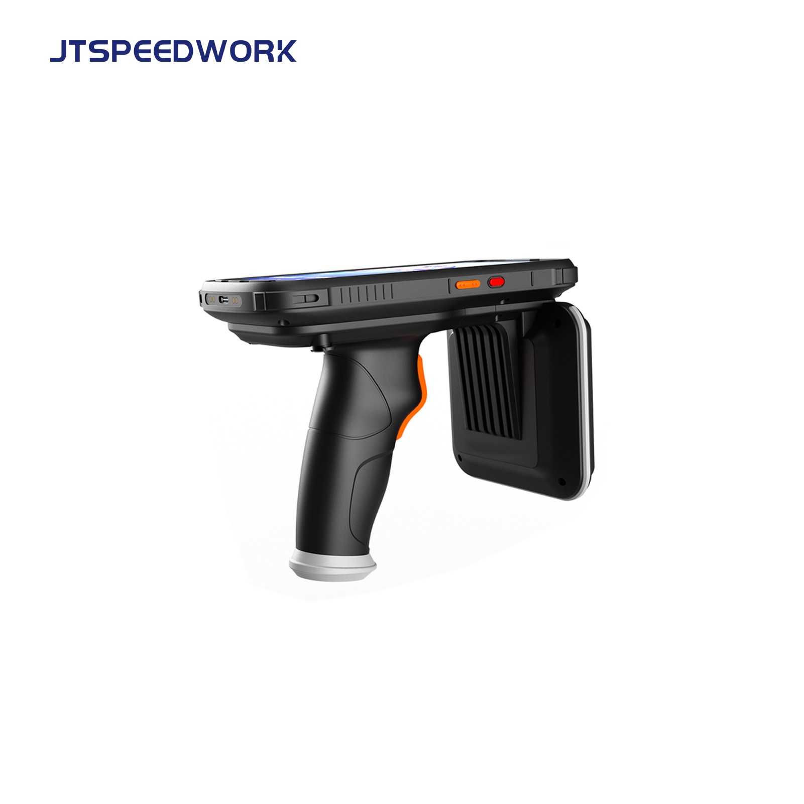 JT-973 Android 10.0 UHF RFID Handheld Reader Long Range Impinj E710 IP65 NFC 2D Barcode Scanner