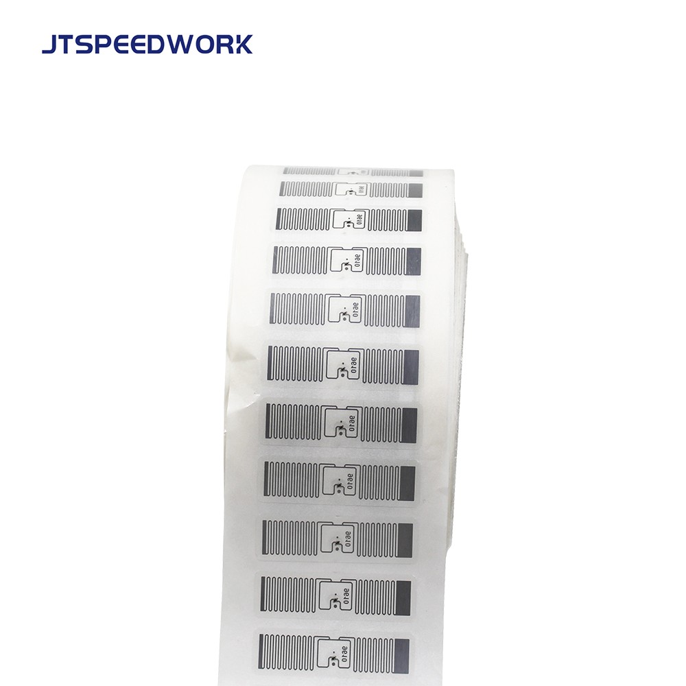 JT-I9610 48*14mm UHF RFID Coated Paper Type Sticker