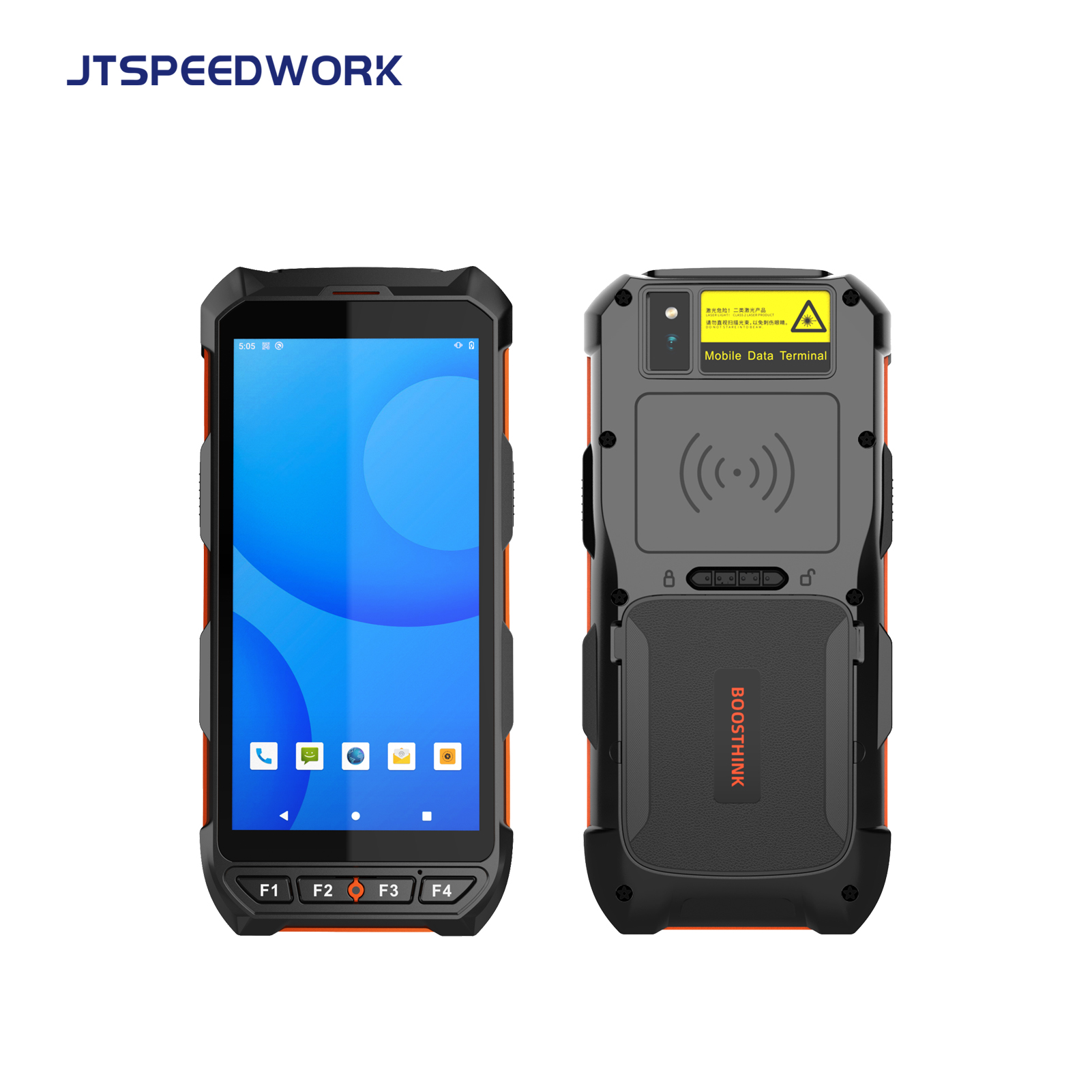 JT-C6200 Android 13 Industrial UHF RFID Handheld Reader | Impinj E710 | IP65 | 2D Barcode | NFC