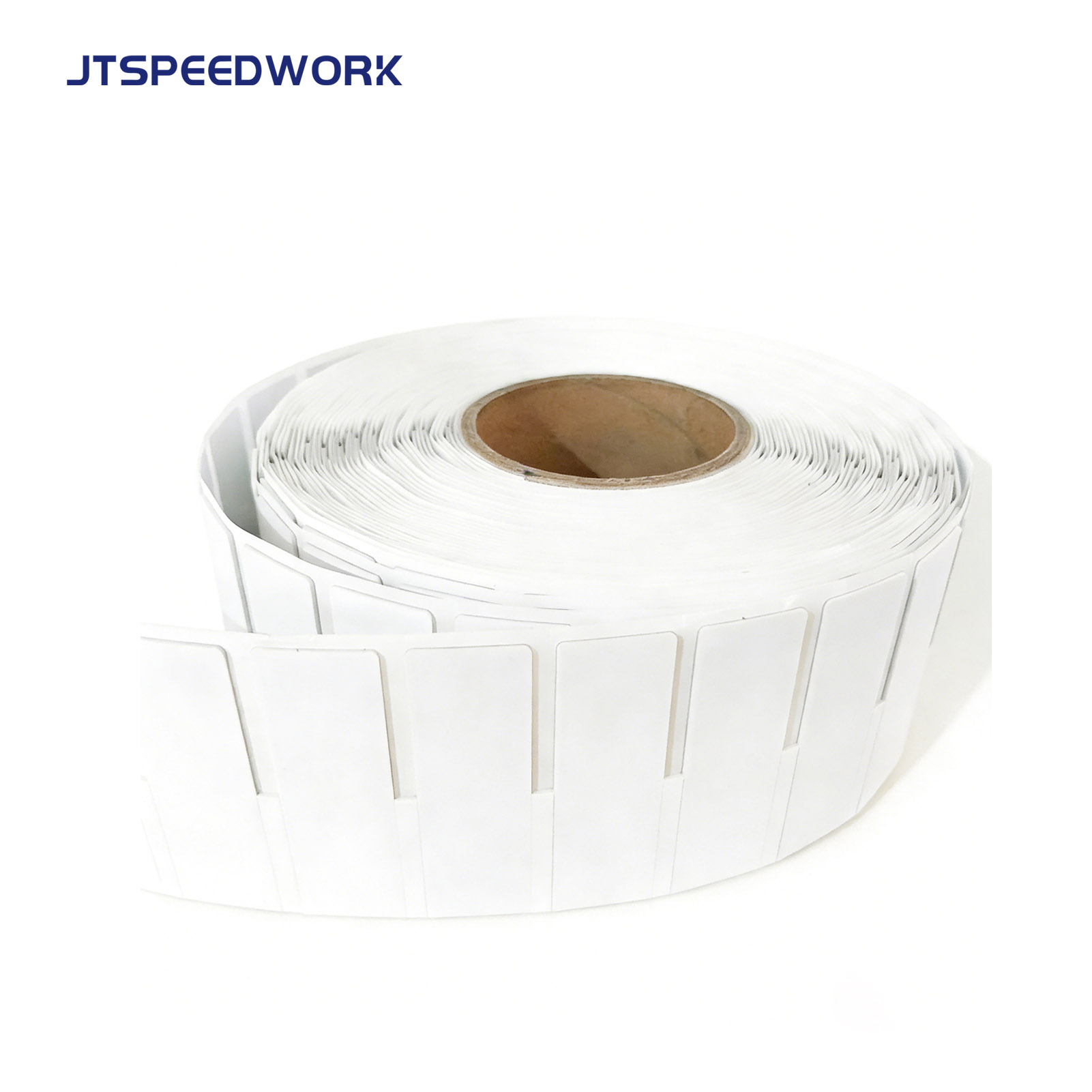 JT-K8025 80x25x1.26mm 860-960Mhz UHF Flexible Printable On metal RFID Label Impinj Monza R6-P