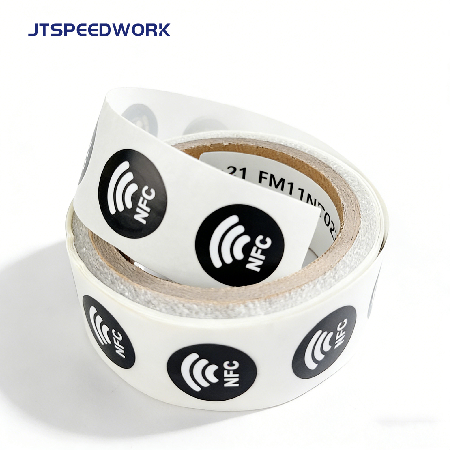 JT-I25-NFC 25mm HF NFC RFID Sticker with FM11NT022 chip
