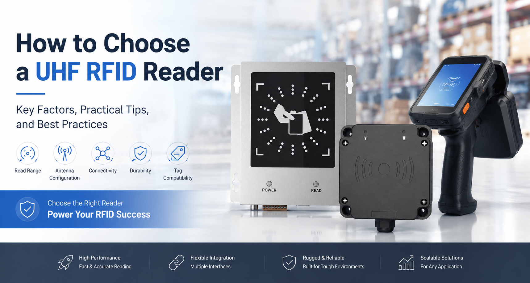 How to Choose a UHF RFID Reader？