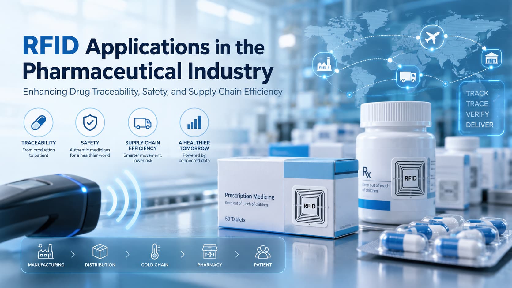 RFID in the Pharmaceutical Industry: Applications, Benefits, and Future Trends