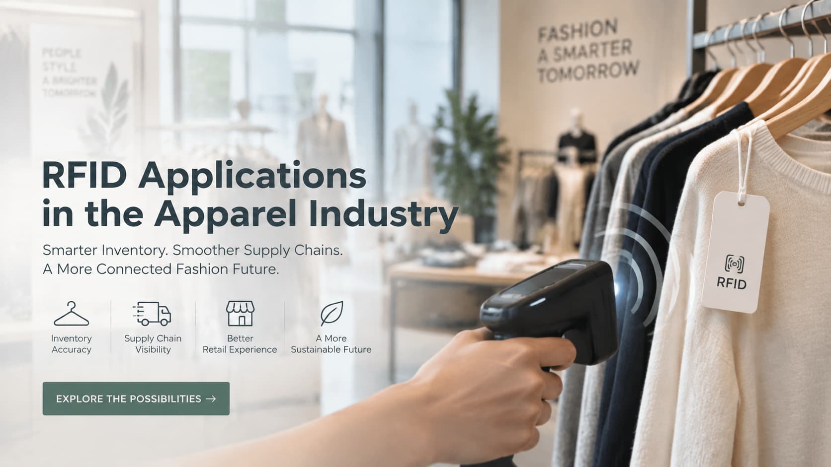 How RFID Technology Is Revolutionizing the Apparel Industry: Applications, Benefits, and Future Trends