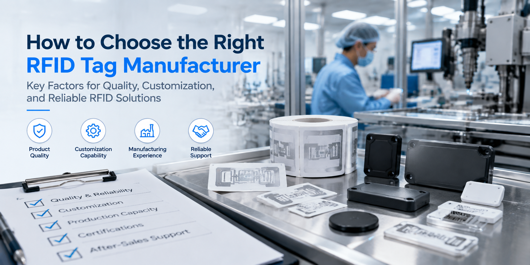 How to Choose the Right RFID Tag Manufacturer