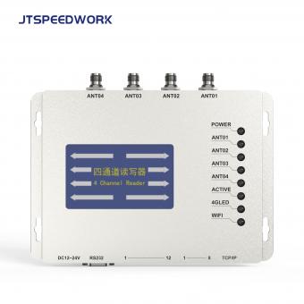 4-port UHF RFID fixed channel reader