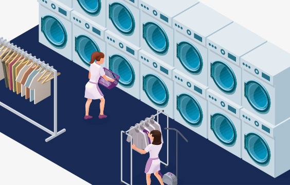RIFD technology is revolutionising the hotel laundry sector